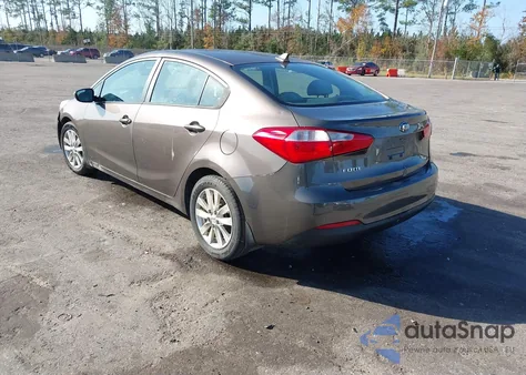 2014 Kia Forte Lx из США, поврежденный, VIN KNAFX4A64E5154279